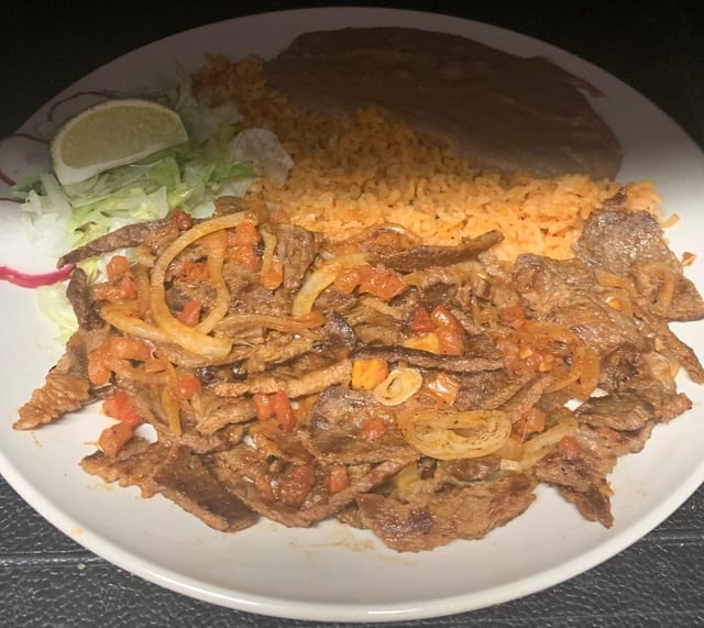 Bistek a la Mexicana Combo.