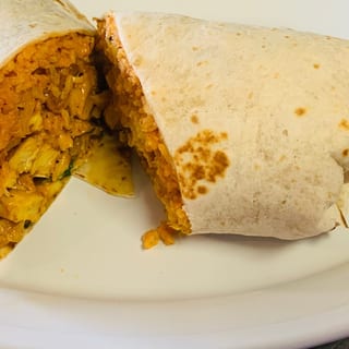 Chicken chipotle burrito