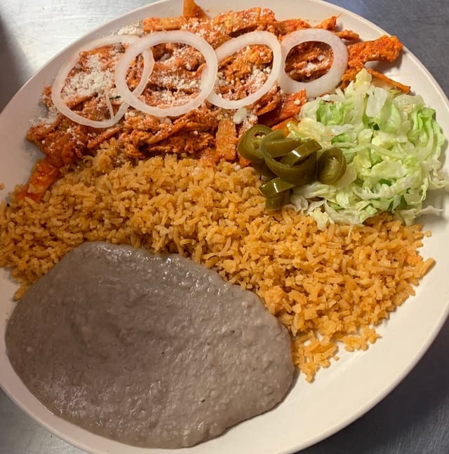 Chilaquiles.