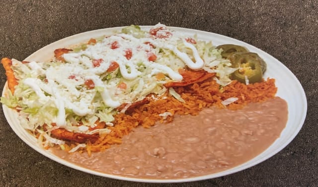 Enchiladas Combo.