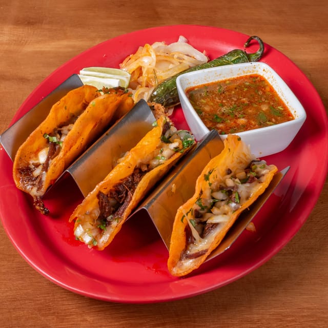 Quesabirrias Platter.