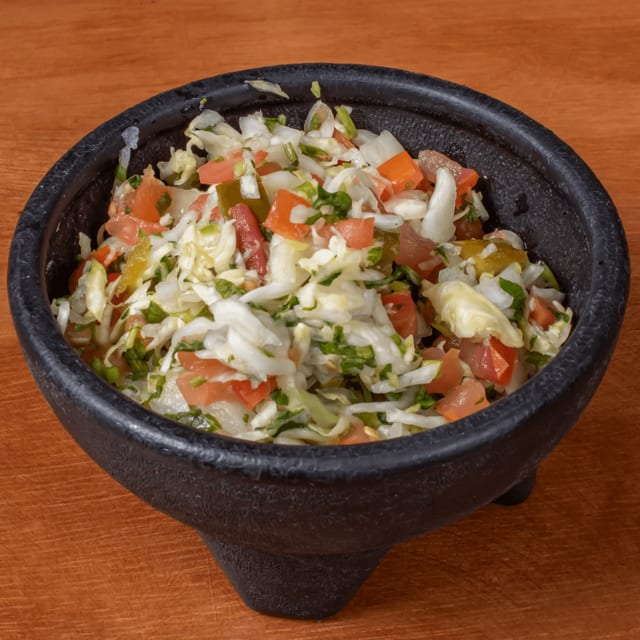 Side pico gallo repollo.