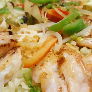 camarones a la plancha