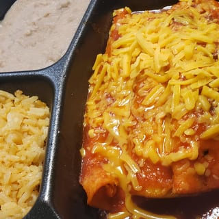 cheddar enchiladas